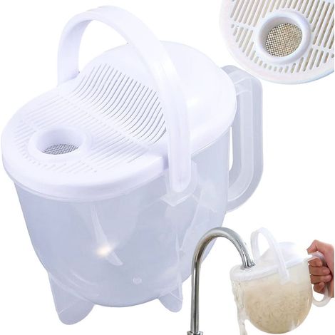 Bac de lavage bol de nettoyage tamis à grains de riz tamis à grains (1/5)