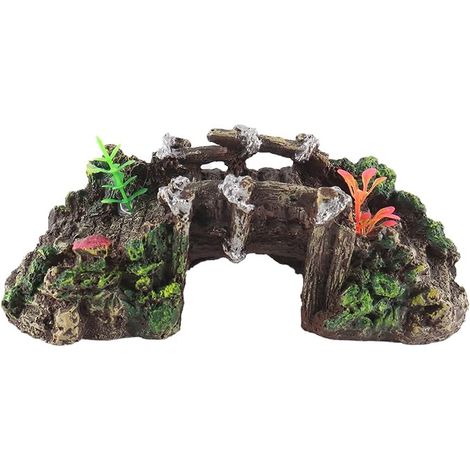 Miniature Resin Landscape Bridge for Freshwater Environments DIY Dollhouse Garden Decorations (1/5)