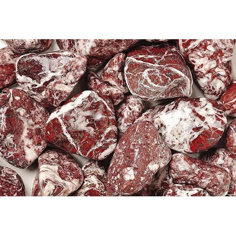 Ciottoli, sassi per giardino, Rouge Royal 15-25 mm (40 sacchi da 25 kg)