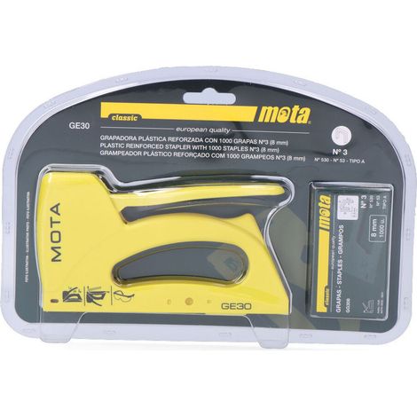 Agrafeuse Classique Mota N°3 Fixation Rapide Et Polyvalente - Mota Herramientas (1/2)
