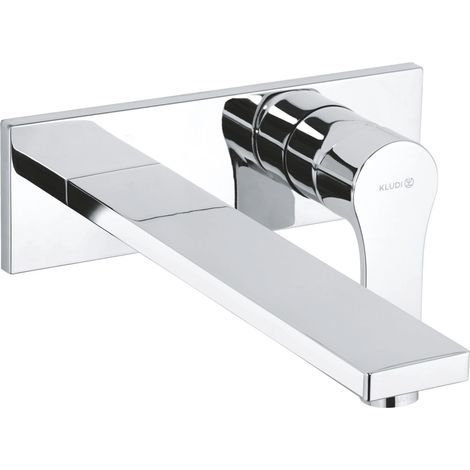 KLUDI ZENTA SL Unterputz-Waschtisch-Zweiloch-Wand-Einhandmischer, (1/3)