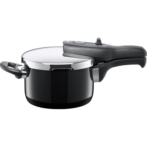 Silit Sicomatic T-Plus Pentola a Pressione in Silargan, 2.5 l, Nero (1/4)