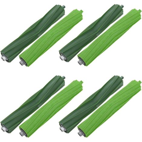 Lot de 4 Rouleaux de Brosse pour iRobot - Accessoires de Rechange pour iRobot EI & J série E5 E6 i7 i7+ i6 i6+ i3 i3+ i4 i4+ i8 i8 Plus J7 J7+ (1/5)