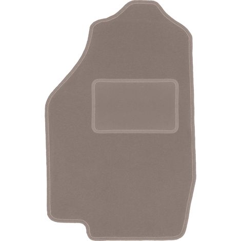 Alfombrilla de conductor beige para Honda Civic IV hatchback (1987-1991)