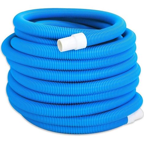 Tuyau Flottant Piscine D. 38 mm x 10 m - Flexible Résistant Circulation Eau - Accessoire Piscine - D-Work