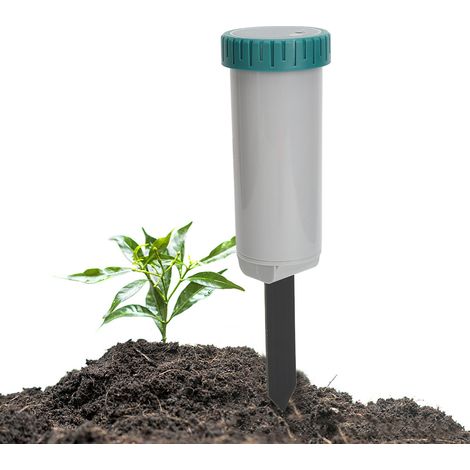 Capteur de température et d'humidité du sol compatible avec les systèmes de jardinage intelligents Zigbee pour plantes en pot, avec capteur de lumière et mesureur de température et d'humidité du sol. (1/5)