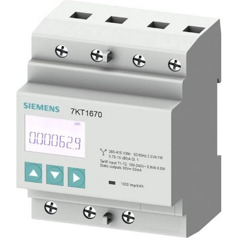 [NEUWERTIG] B-Ware Siemens Messgerät SENTRON Digitales Einbaumessgerät Multifunktionsmessgerät (1/2)