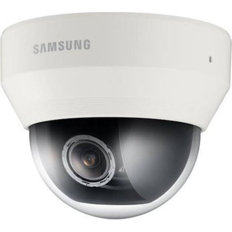 Samsung – Caméra dôme IP plafond Full HD 1080p – Compatible NVR – Alimentation PoE – 60 ips – Angle d'inclinaison ajustable - SND-L6083RP (1/3)