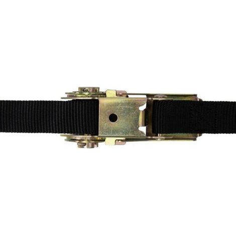 Sangle Cliquet - 5 m x 25 mm - Capacité 2000 kg - Pour Transport Camion Voiture Moto - 1 Pièce (1/5)