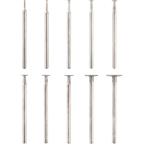 10 T-förmige Diamantschneider – Mini-Kanalschneider mit 3/32-Zoll-Schaft (1/5)