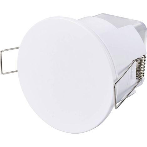 Sygonix SY-6683268 Soffitto, Da incasso Rivelatore di presenza 360 ° Relè Bianco IP54 (1/5)