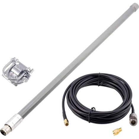 Kit antenna in fibra di vetro da 12 dBi 868 MHz 915 MHz N-maschio 550 mm (1/4)