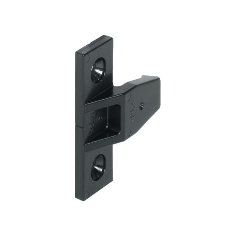 Ferrure à accrocher KEKU partie cadre AS - HAFELE                                                                Noir              32  36 (1/3)