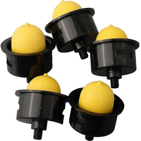 Lot de 5 poires d'amorçage pour carburateur de tondeuse à gazon, compatible avec les modèles Stratton T475, T375 et FX-RM (voir photo). (1/5)