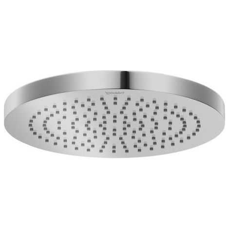 Duravit Douche de tête 200 mm, 1 douchette, angle réglable, montage au plafond ou mural, Coloris: chrome - UV0660013000