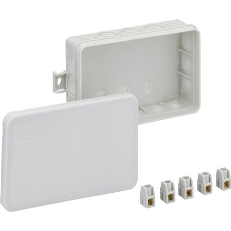 Spelsberg 33341601 Boîte de raccordement (L x l x H) 85 x 130 x 37 mm gris IP55 1 pc(s) Y462002