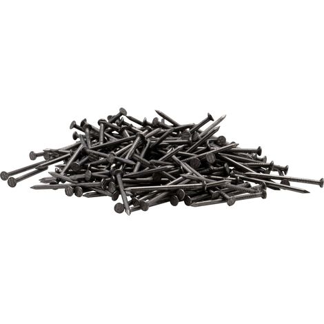 Pointe en acier poli Viswood à tête plate 2,7x60 mm (Boite de 200g)