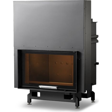 Viva – Insert cheminée PANAQUA 130 EVO LD 18-30 KW – Efficacité 80% – Capacité 74L – Largeur 110 cm – Combustion continue jusqu'à 15h (1/4)