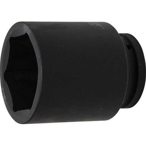 BGS  Llave  de  impacto  hexagonal  profundo  Conexión  cuadrado  interior  25  mm  (1")  Ancho  de  llave  80  mm  -  5500-80