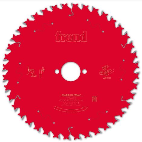 Lame pour scie circulaire portative FREUD - Ø210 2,4/1,8 AL30 Z40 BA 15° - F03FS09723 -FR15W001H (1/2)