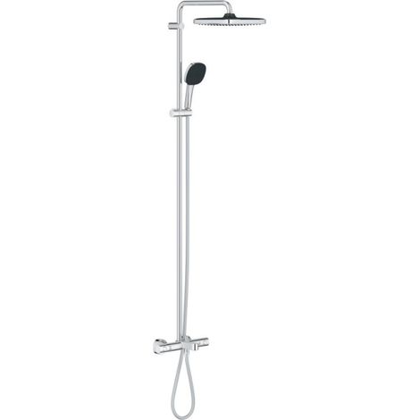 Columna de ducha termostática GROHE Vitalio Comfort Cromo