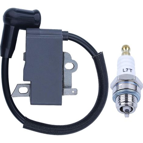 Bobine d'Allumage Bougie Pour Stihl MS311 MS391 Pour Tronçonneuse 1140 400 1303 1140 1305B, Bobine d'Allumage, Bougie (1/5)