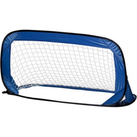 Porta Da Calcio Apertura Pop-Up 122x66cm Sport Esterno Calcetto Blu Penalty Zone (1/5)