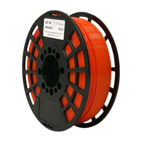 Filamento 3D GST3D PLA 1.75mm 1Kg Naranja - GST3D-ORANGE