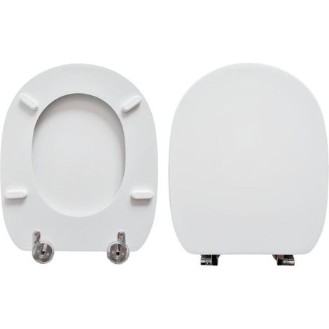 Copriwater Sanitosco Delux Compatibile in Poliestere bianco