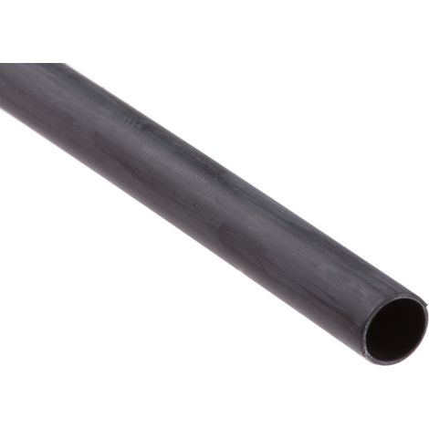 Gaine thermorétractable RS PRO, Dia. 4.8mm Noir rétreint 2:1, 300mm ( Prix pour Sachet de 20 )