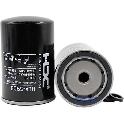 Kraftstofffilter für Baggermotoren (Referenzen: HLX-5903, FF5052, FF5018, P550440, P553004, FC25060/FC7903, 6732-71-6110, 6732-71-6111) (1/4)