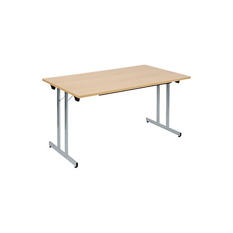 Mesa plegable F25  A x P 1400 x 800 mm  tablero en decoración