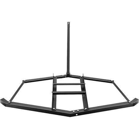 grattoir niveleur allées 152 cm deux barres réglables herse traînante paysager ferme jardin (1/5)