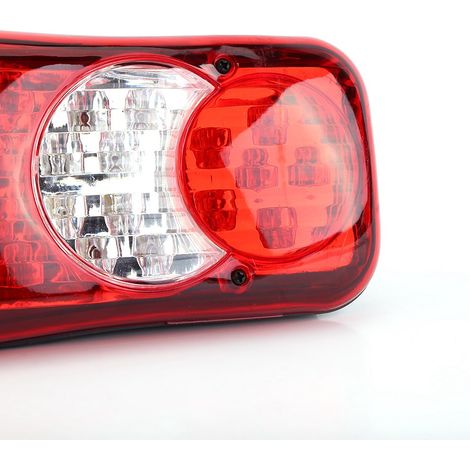 12V 46 LED Rückleuchten, universelle Brems-/Blinkerleuchten für PKW, LKW, Transporter, 2er-Set (1/5)