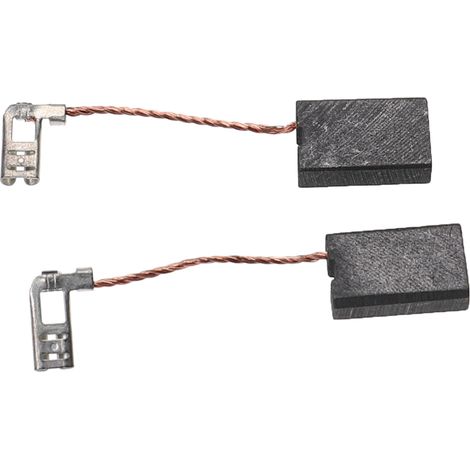 vhbw 2x Balais de charbon pour moteur compatible avec Mafell ERIKA 70E, ERIKA 85E outil électrique, scie circulaire, Unterflur-Zugsäge