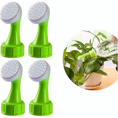 Kit d'arrosage pour jardin : 4 bouchons de bouteille, pommeau de douche pour vase et bouilloire, outil ménager pour plantes en pot (1/5)