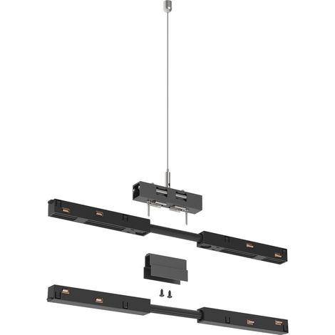 Ideal Lux Alimentatore EGO 3.5W 24V  nero alluminio metallo