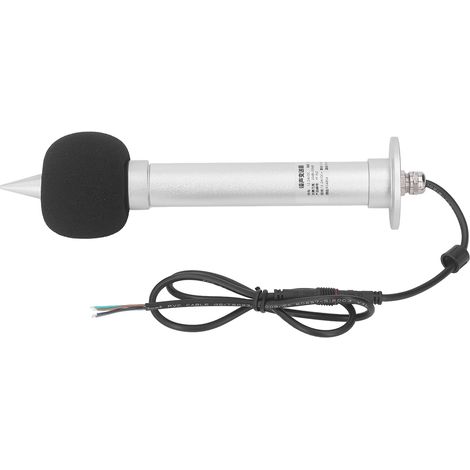Capteur de bruit RS485 haute précision, sonde à perche longue 20-200dB, transmetteur de niveau sonore pour extérieur, détecteur 12-24V (1/5)