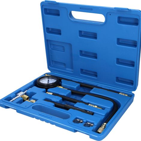 BRILLIANT TOOLS Juego de 9 probadores de presión para bomba de inyección de combustible - BT581250 (1/5)