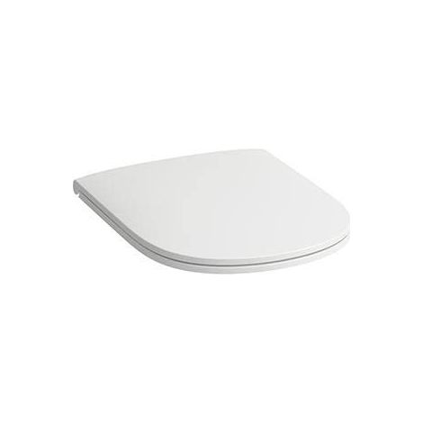 Abattant WC déclipsable frein de chute Lua - Laufen - Blanc