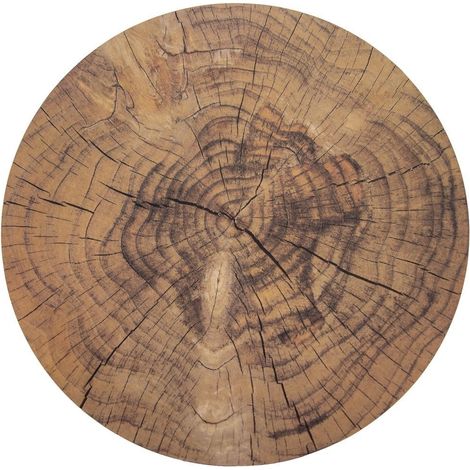 Set de table rond en liège, bois, 38 cm
