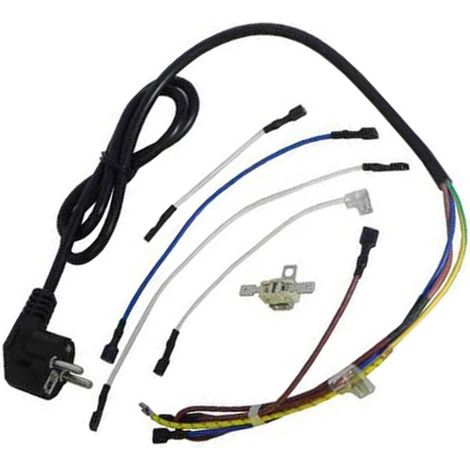 Ersatzteil - Kabel/schwarz+Sicherung -  - SEB