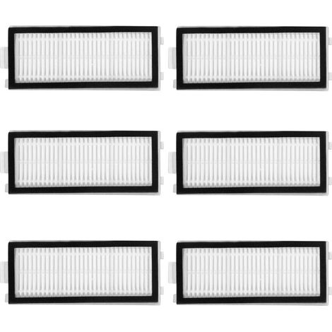 6 Filtre HEPA pour Roborock Qrevo Master/Qrevo Slim/Saros Z70 Set Aspirateur Robot Accessoires de rechange (1/5)
