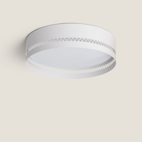 Plafonnier LED 30W Métal Walital S Blanc mat (1/5)