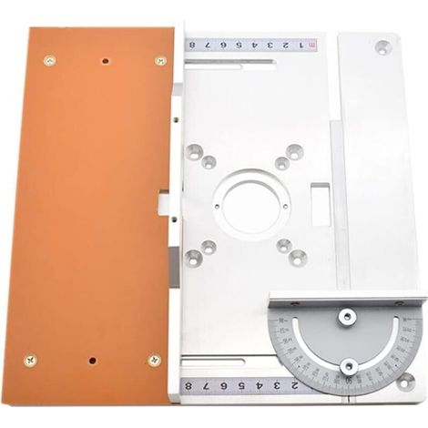 Frästisch aus Aluminium für Holzbearbeitungsbänke, elektrische Holzfräsmaschine, Führungstisch (E) (1/4)