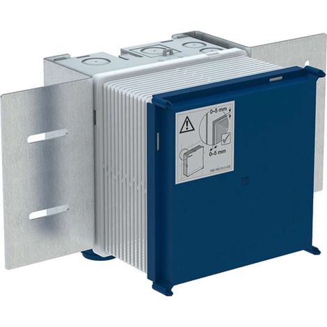 Geberit - Kit di montaggio grezzo per miscelatori verticali per lavabo, con box funzioni da incasso 116.130.00.1 (1/3)