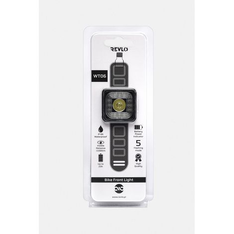 Luz delantera para bicicleta Revlo WT06 (1/5)