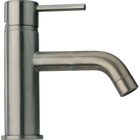 PAINI Cox mezclador de lavabo caño largo con desagüe automático Gris Acero (1/2)