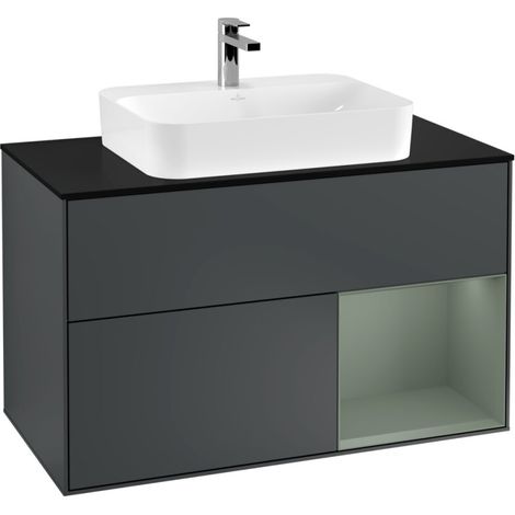 Villeroy & Boch F372GMHG Meuble sous-lave-mains Finion F37