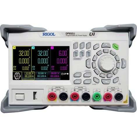 Rigol DP932U Alimentatore da laboratorio regolabile 0 - 32 V/DC 0 - 3 A 210 W USB , LAN Num. uscite 3 x